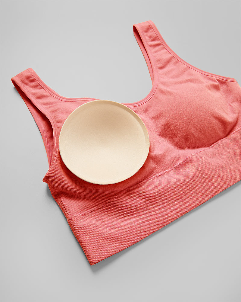 32 Degrees Sugar Coral _ Women's Scoop Longline Comfort Bra