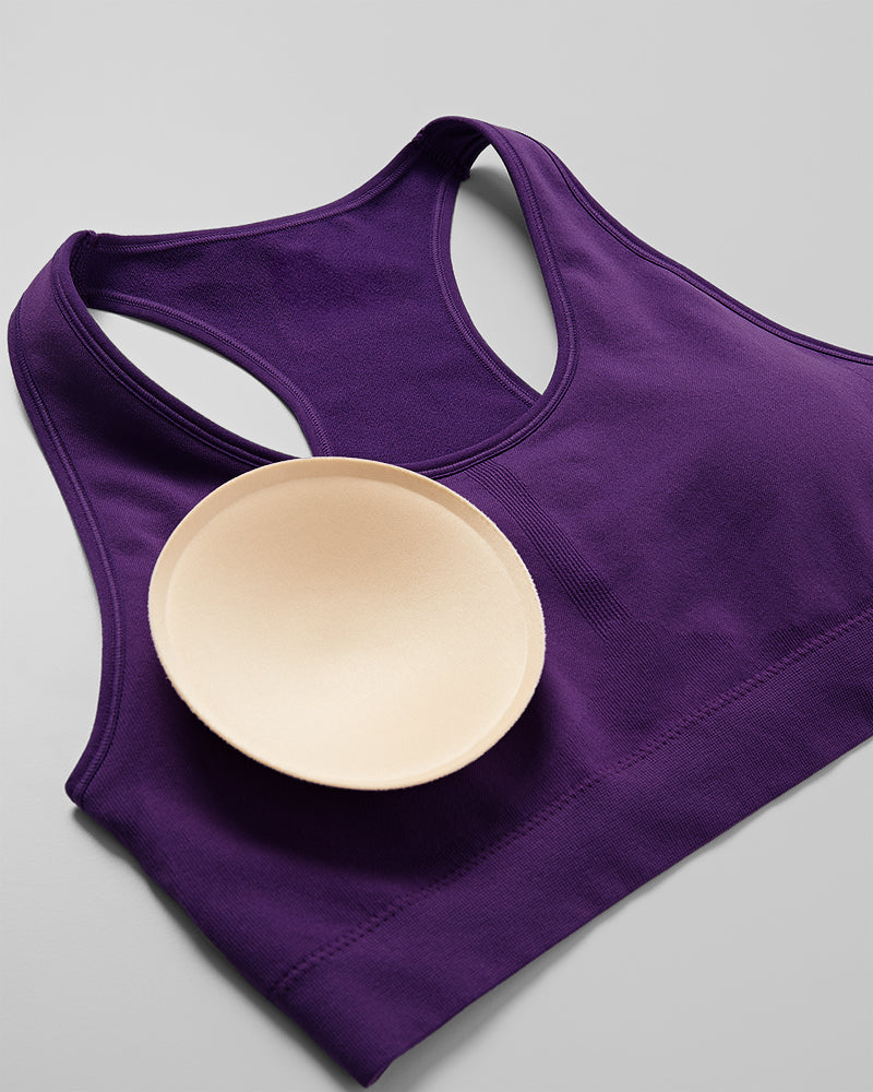 32 Degrees Imperial Purple _ Women's seamless Racerback sports Bra