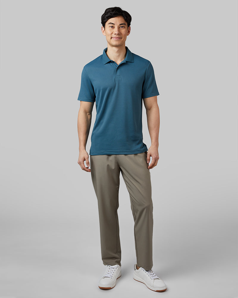 32 Degrees Stargazer _ Men's Golf Polo {model: Warwick is 6'1", wearing size M}{bottom}{right} {bottom}{right}