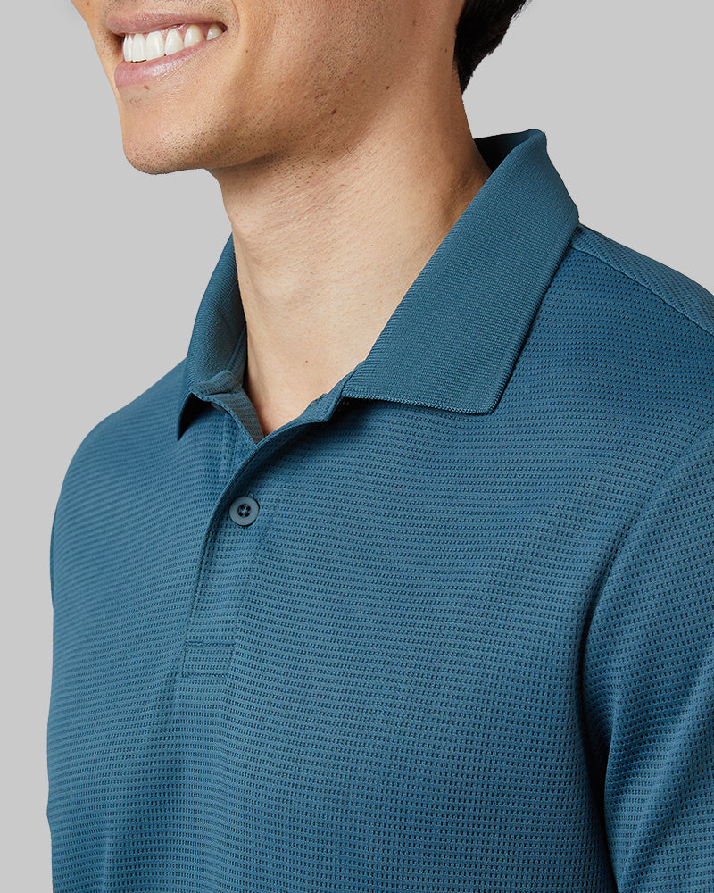 32 Degrees Stargazer _ Men's Golf Polo {model: Warwick is 6'1", wearing size M}{bottom}{right} {bottom}{right}