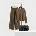 Cozy Luxe Knit Ensemble & Chain Bag